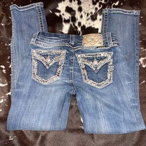 Woman’s miss me jeans.